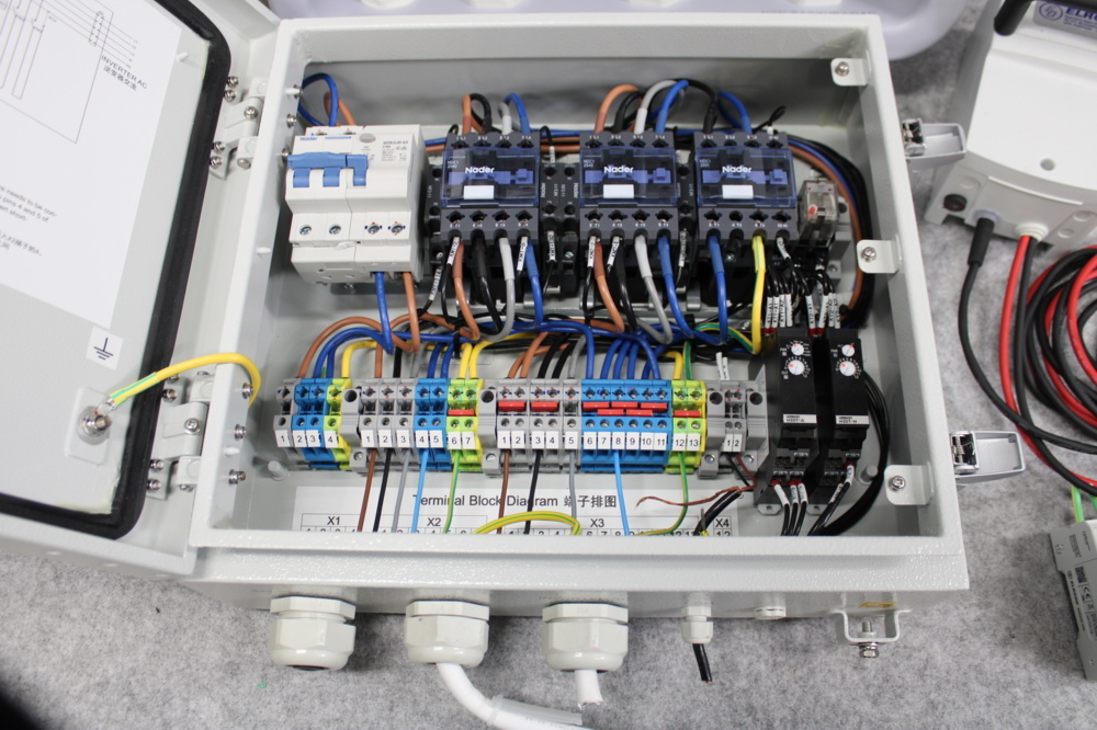 1558693-3 Electrical cabinet for solar installations, 2 pcs.