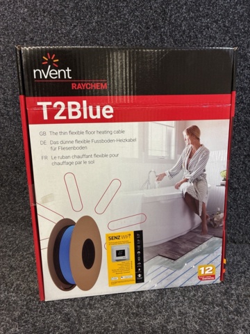 1602643-4 Golvvärmepaket Raychem T2Blue-10 25M