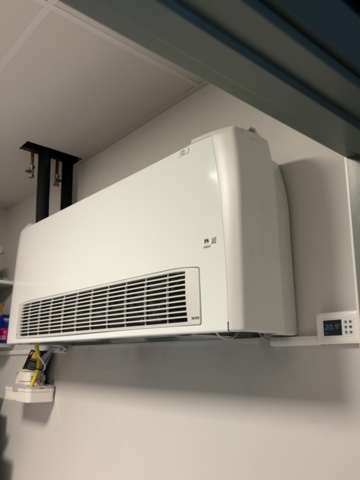 1548347-4 Fläktkonvektor med kondensvattenpump och kringutrustning - Kinnan CH-CVB