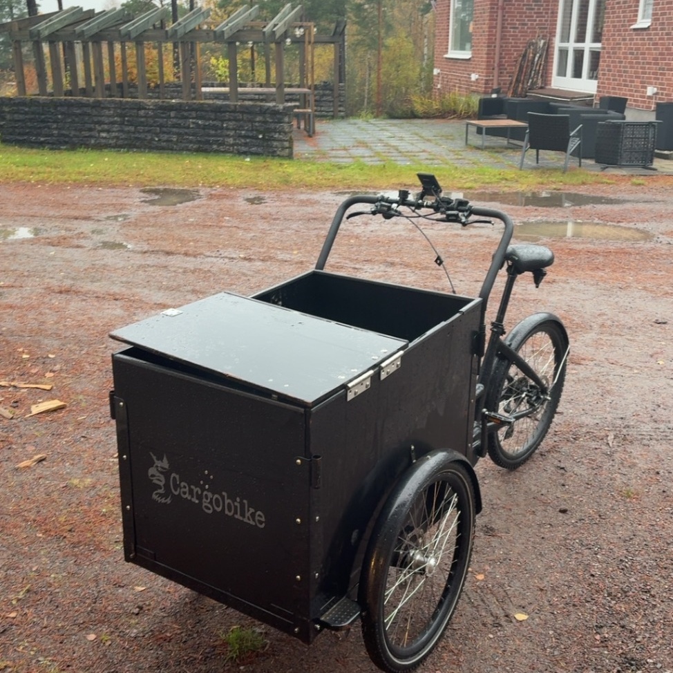 1588764-2 Elektrisk lastcykel med lastbox - Cargobike Delight Box