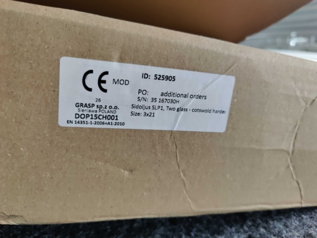 1604616-5 Sidoljus SLP1, 2-glas cotswold 3x21