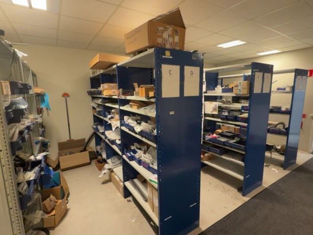 1575095-1 Larger batch of spare parts for commercial kitchens - 4 shelf sections