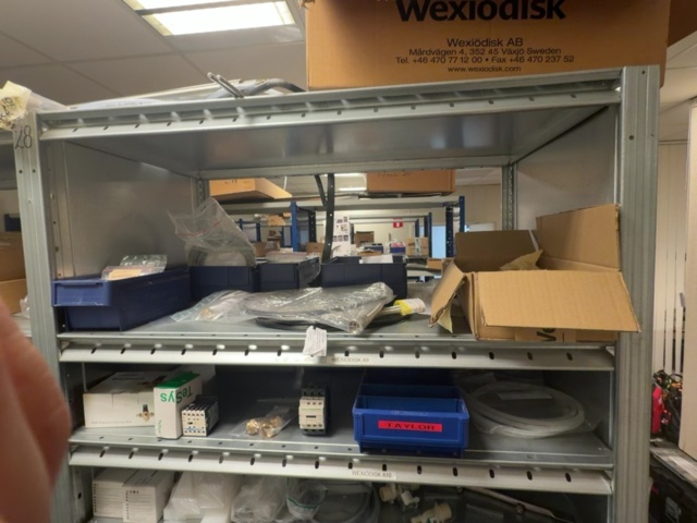 1575095-3 Larger batch of spare parts for commercial kitchens - 4 shelf sections