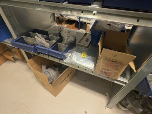1575095-11 Larger batch of spare parts for commercial kitchens - 4 shelf sections