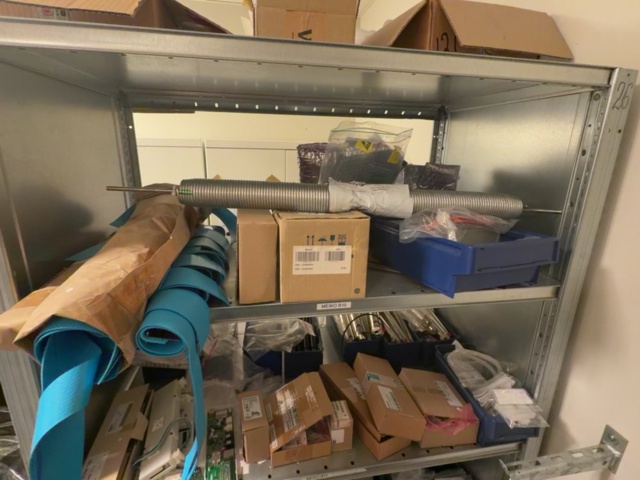 1575095-21 Larger batch of spare parts for commercial kitchens - 4 shelf sections