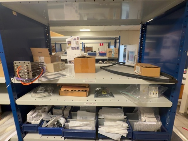 1575095-31 Larger batch of spare parts for commercial kitchens - 4 shelf sections
