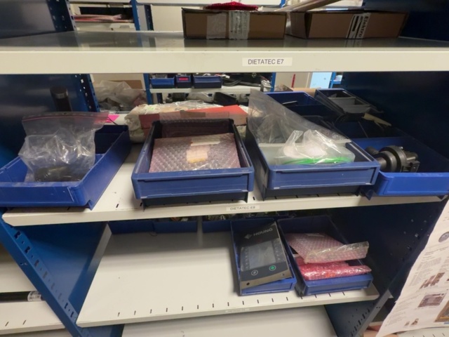 1575095-38 Larger batch of spare parts for commercial kitchens - 4 shelf sections