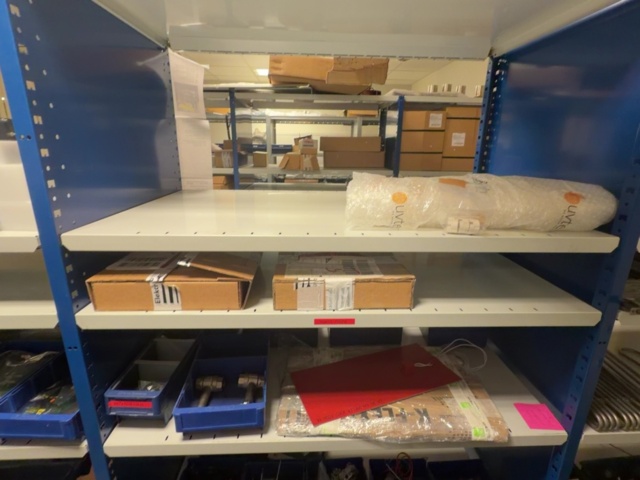 1575095-43 Larger batch of spare parts for commercial kitchens - 4 shelf sections