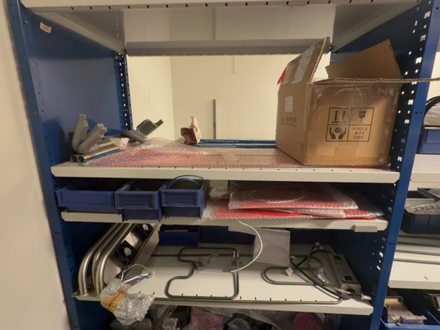 1575095-47 Larger batch of spare parts for commercial kitchens - 4 shelf sections