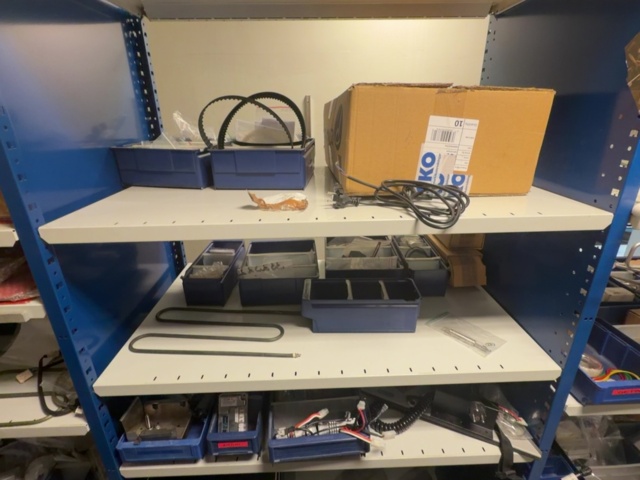 1575095-49 Larger batch of spare parts for commercial kitchens - 4 shelf sections