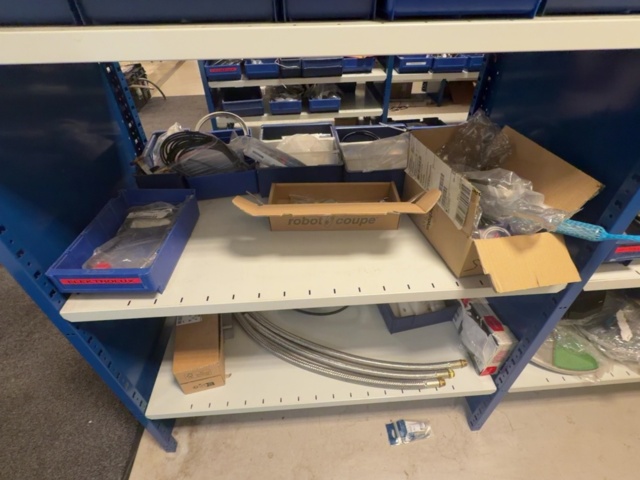 1575095-54 Larger batch of spare parts for commercial kitchens - 4 shelf sections