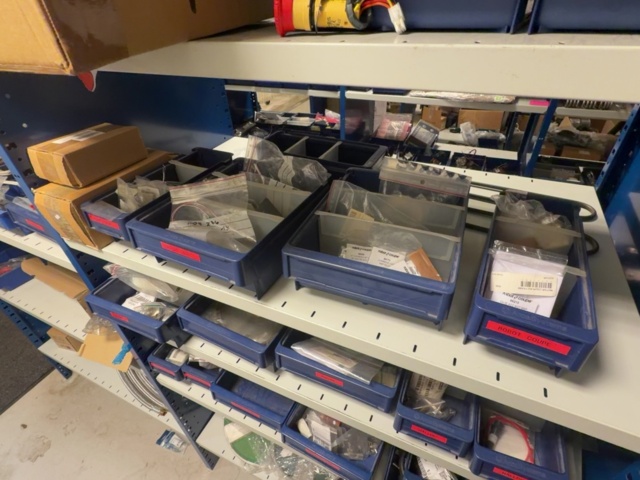 1575095-56 Larger batch of spare parts for commercial kitchens - 4 shelf sections