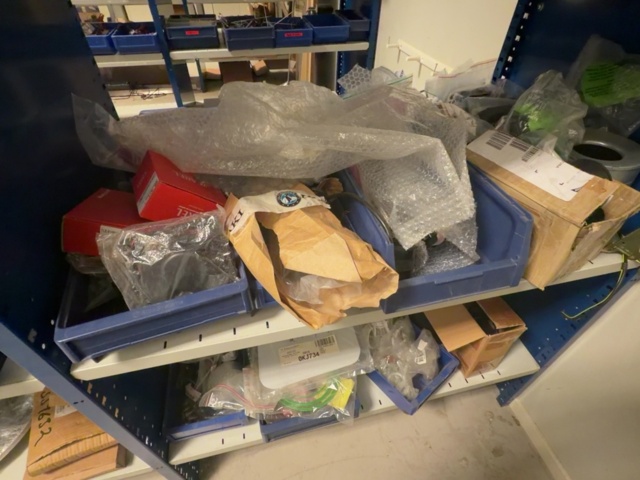1575095-59 Larger batch of spare parts for commercial kitchens - 4 shelf sections