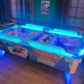 1458578-3 Airhockeybord – Magic Play Timberman Hockey – LED-belysning