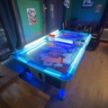 1458578-9 Airhockeybord – Magic Play Timberman Hockey – LED-belysning