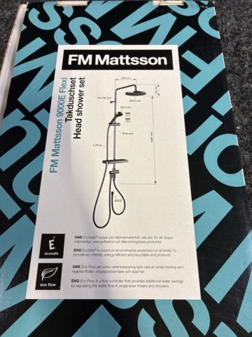 1602684-7 Takduschset FM Mattson 9000E Flexi