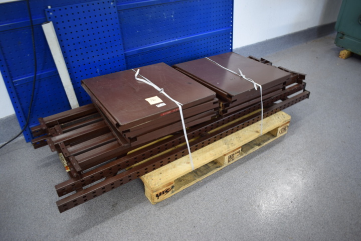 1452938-2 Plåthylla 5 sektioner