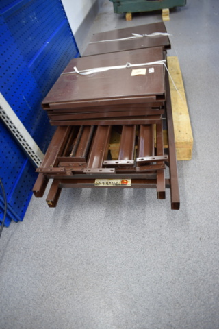 1452938-3 Plåthylla 5 sektioner