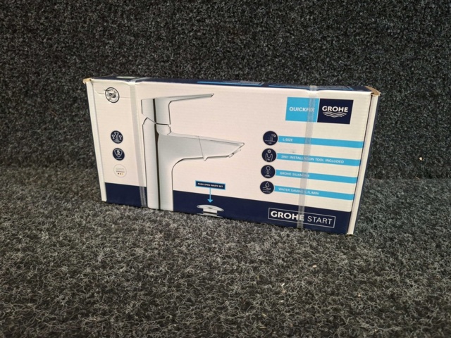 1602809-3 Tvättställsblandare Grohe Start M Push-Open Utdrag