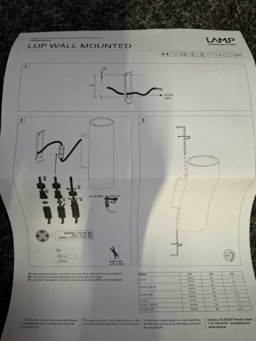 1602797-5 LED-väggarmatur LAMP Lup Wall Ø110