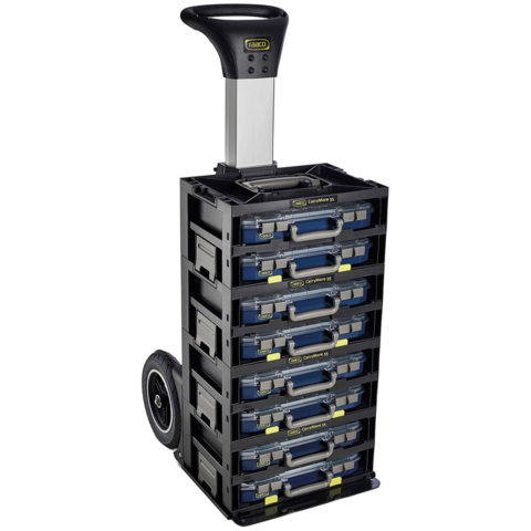 1603826-1 Transportsystem Raaco CarryMore Trolley + CarryMore 55