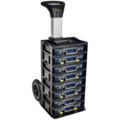 1603827-1 Transportsystem Raaco CarryMore Trolley + CarryMore 55
