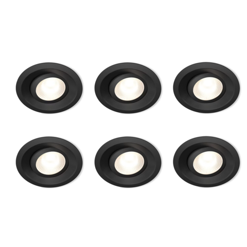 1603833-1 6 st Downlight Plejd Tilt LED Spot 8W DWN-01
