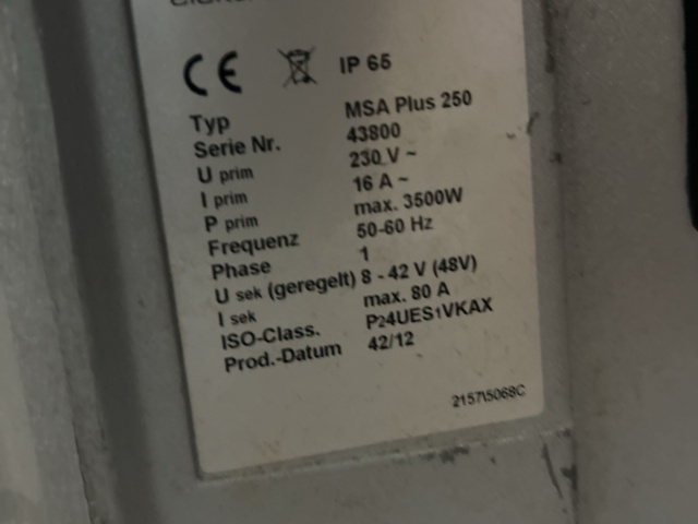1545124-6 Punktsvets med tillbehör - Brütsch Elektronik MSA Plus 250