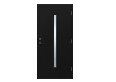 Front door Sacha, 9x21 Left-hinged - Grey