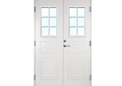 Pair exterior door Helena, 14x21 Right-hung