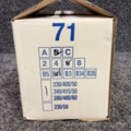 1604745-10 3-fasmotor MT Motori Elettrici TN71B/6 B14 0,25 kW