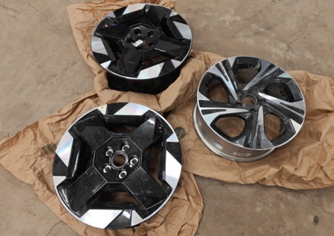 Aluminum rims 3pcs