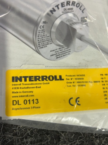 1604750-3 Trummotor Interroll DL 0113