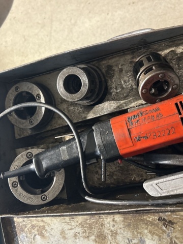 1545133-3 Gängmaskin med tillbehör - Roller
