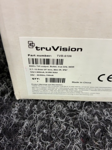 1604760-9 Övervakningskamera TruVision Bullet TVB-6106