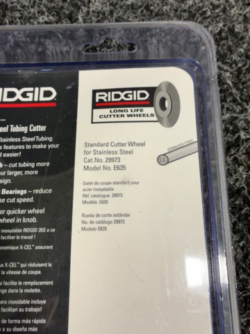 1604764-6 Röravskärare Ridgid 35S