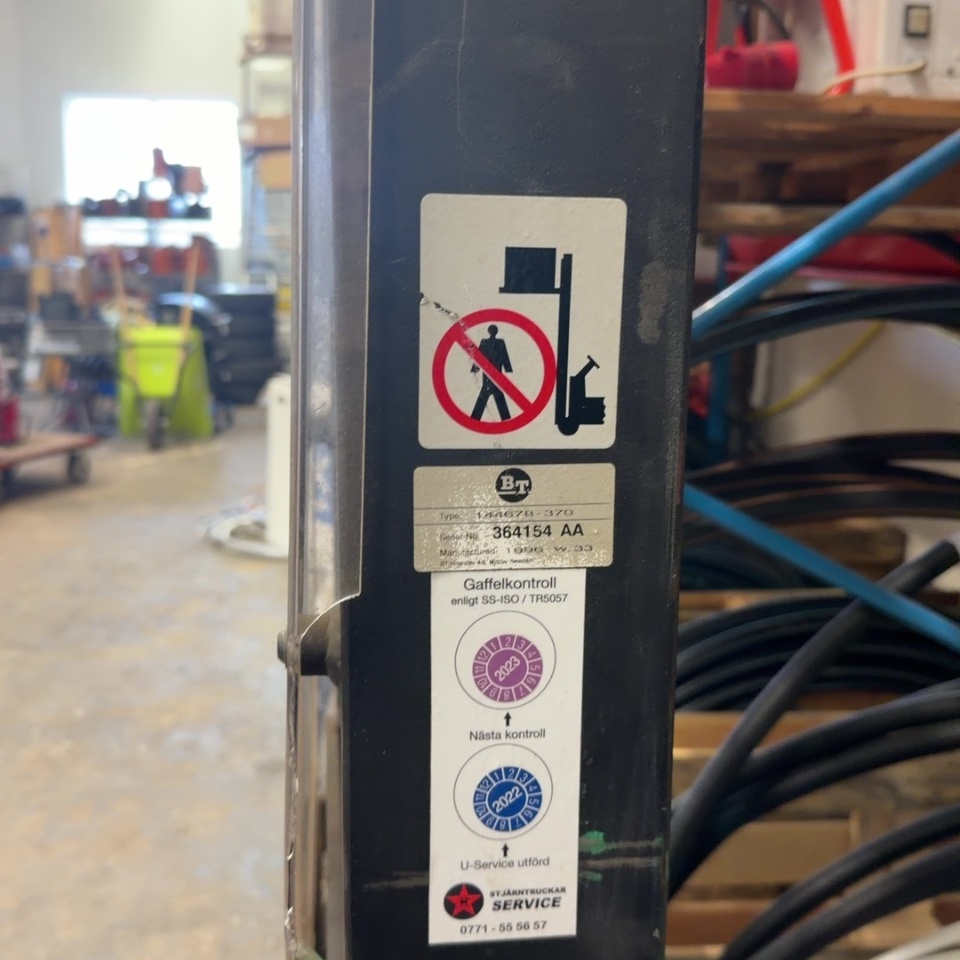 1594842-2 Track stacker - BT Maxi (Repair item)