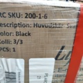 1604627-3 Loungegrupp utemöbler | Svart konstrotting | Huvudskär