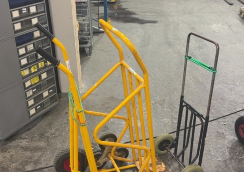 2 sack carts and stair climber