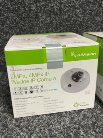 1604766-3 2 st Övervakningskameror TruVision Interlogix TVW-5604