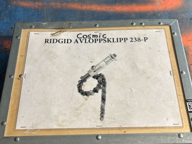 1545150-1 Röravloppsklipp med tillbehör - RIDGID 238-P