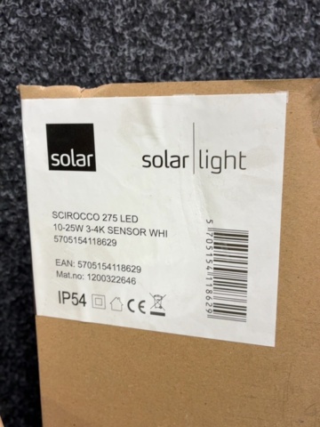 1604768-3 3 st Sensorlampor Solar Light Scirocco 275 LED