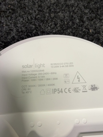 1604768-7 3 st Sensorlampor Solar Light Scirocco 275 LED