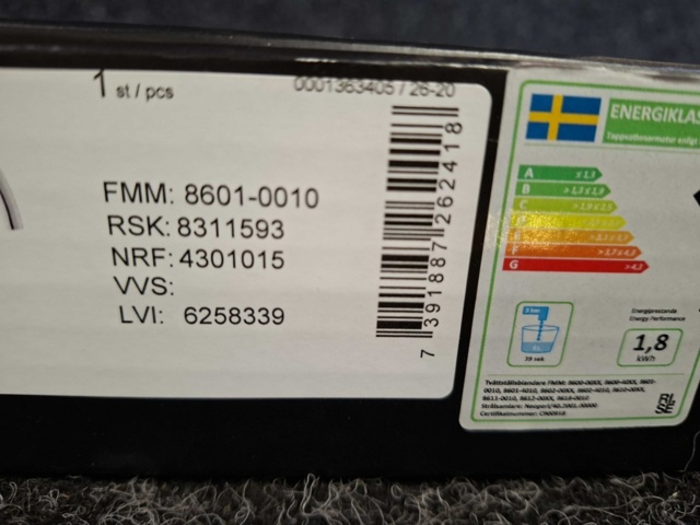 1604850-6 Köksblandare FM Mattsson 9000XE