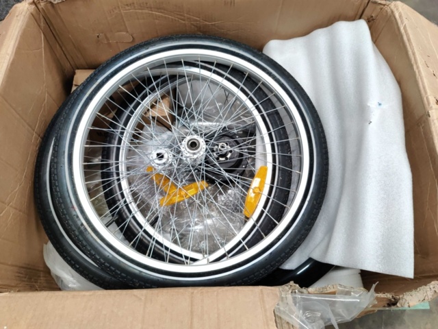 1604630-4 Trehjulig elcykel med 7 växlar - 250W