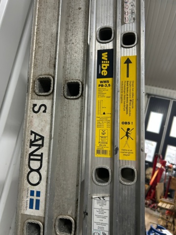 1600210-6 Utskjutsstegar 5 st - Wibe, S. Ando