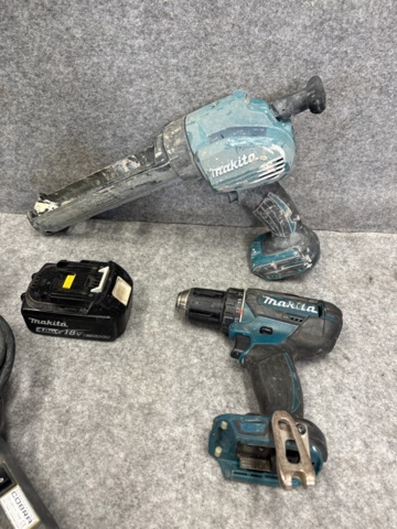 1600307-2 Borrskruvdragare, fogpistol och speedheater - Makita, Cobra