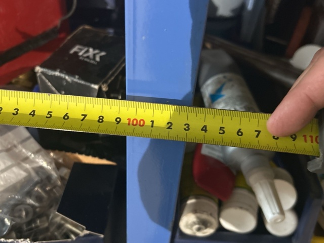 1545154-18 Hyllor med Handverktyg, Tänger, Hålsågar