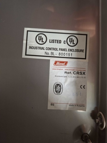1604777-6 Väggskåp/apparatlåda Himel CRSX75/250