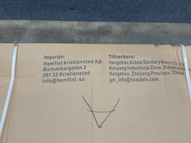 1604646-5 Duschkabin 80x120x215 cm Svart/Vit - Zeus 1200
